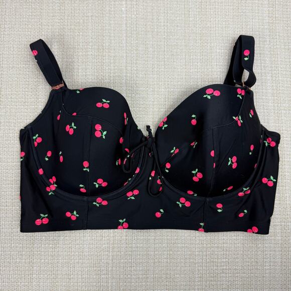 smart & sexy Other - Smart and Sexy Underwire Bikini Swim Top in Sweet Cherry 38DDD